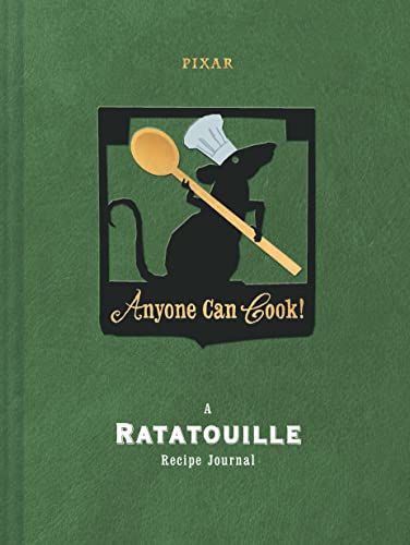 Chronicle Books Anyone Can Cook A Ratatouille Recipe Journal Disney - Image 1