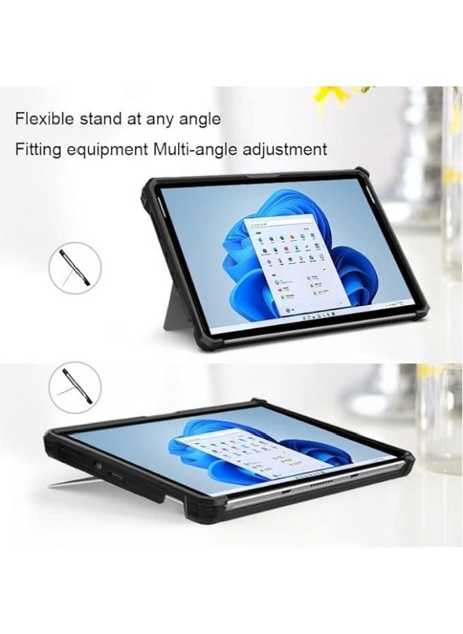 Generic Case Compatible with Microsoft Surface Pro 11 (2024) 13-inch Tablet All-in-One Protective Rugged Cover Fall protection Case with Shoulder Strap for Surface Pro 11  - Image 3