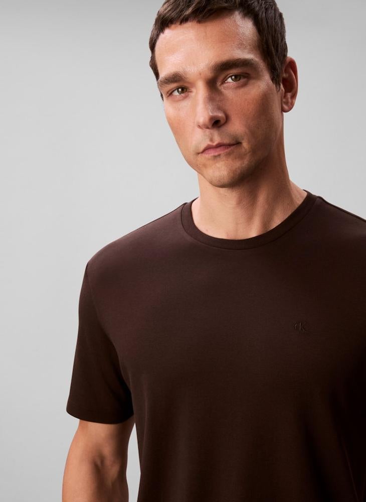 كالفن كلاين تيشيرت من قطن بيما - Image 4