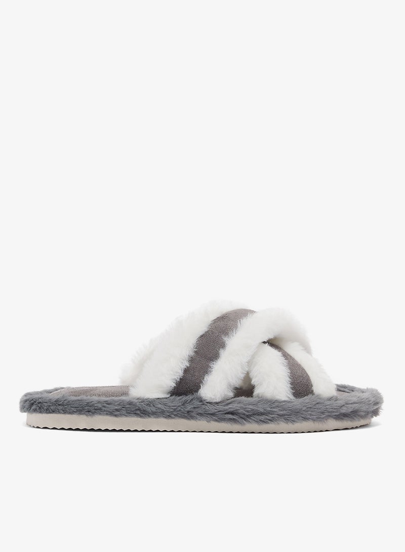 Ginger Printed Cozy Bedroom Slippers - Image 1