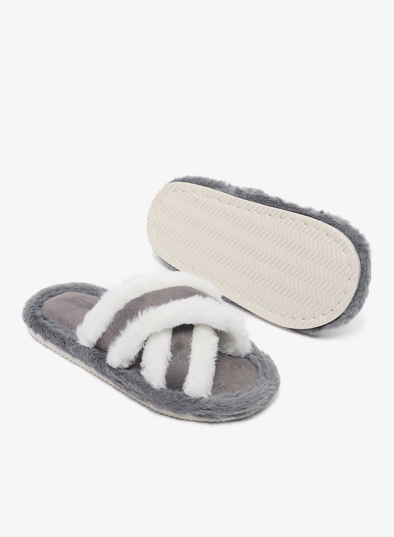 Ginger Printed Cozy Bedroom Slippers - Image 3