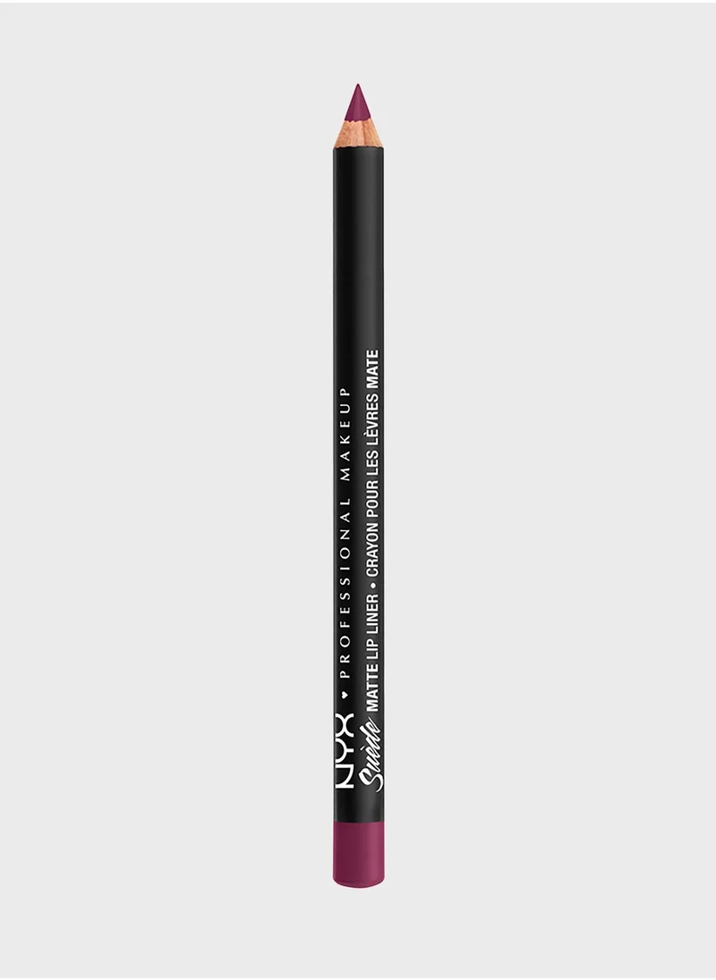 NYX PROFESSIONAL MAKEUP Suede Matte Lip Liner - Bye Girl