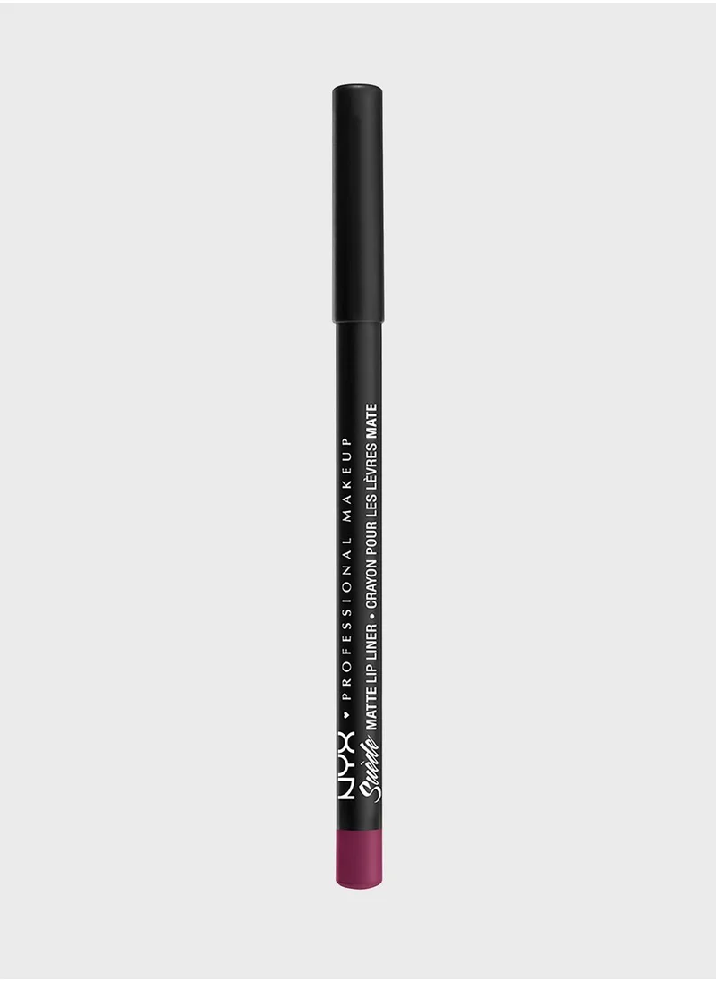 NYX PROFESSIONAL MAKEUP Suede Matte Lip Liner - Bye Girl