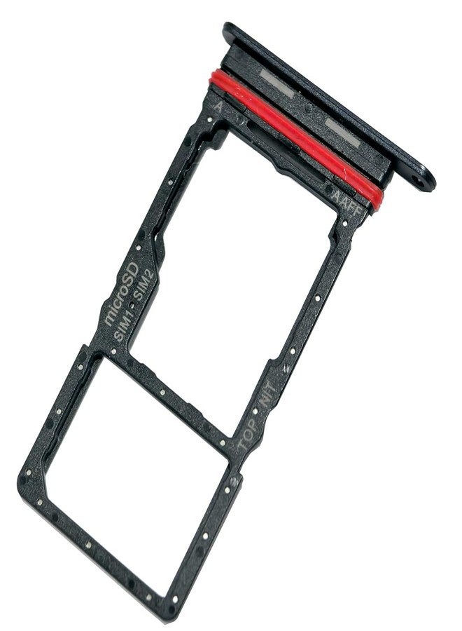 Bestdealing Galaxy A16 5G SIM Card Tray Dual Replacement A16 5G A166 Sim Card Slot Holder for Samsung Galaxy A16 5G SM-A166B SM-A166U SM-A166E Sim Card Tray Repair Part with Opening Needle (Blue Black) - Image 2