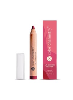 Color Chemistry COLOR CHEMISTRY Lip And Cheek Crayon| Vegan, Ultra-Matte, Non-Drying, Pigmented & Long-Stay | Mulit-Use Lip Crayon 2.49 G (Pack Of 1) Freesia LC05 