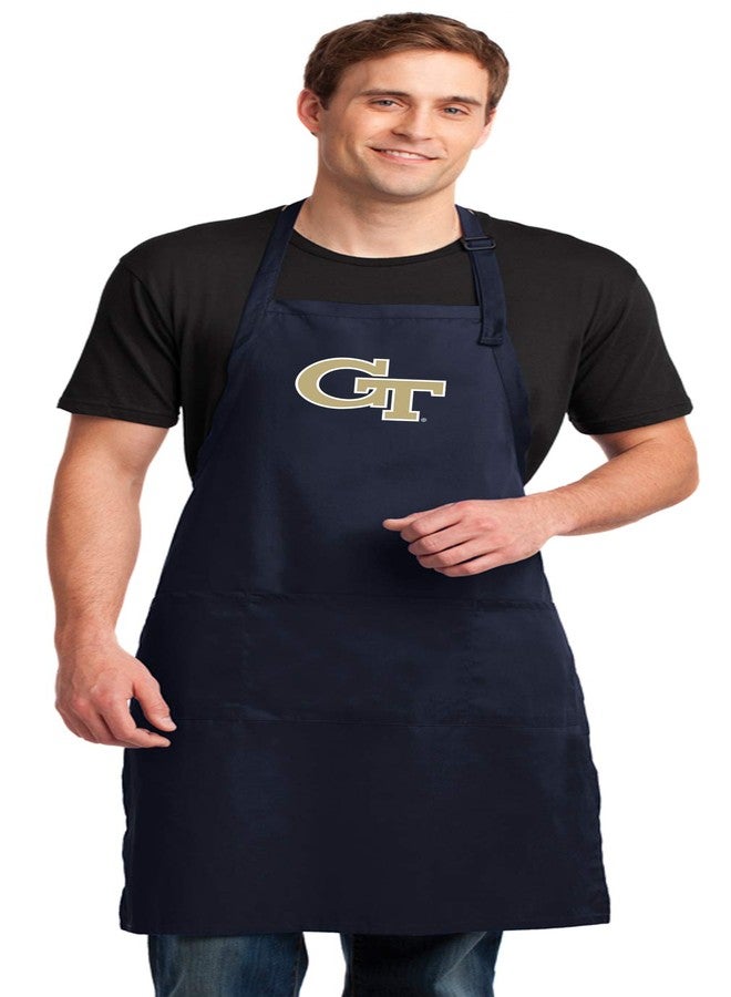 Broad Bay Georgia Tech Apron LARGE SIZE Top Georgia Tech Gift Him or Her - Image 2
