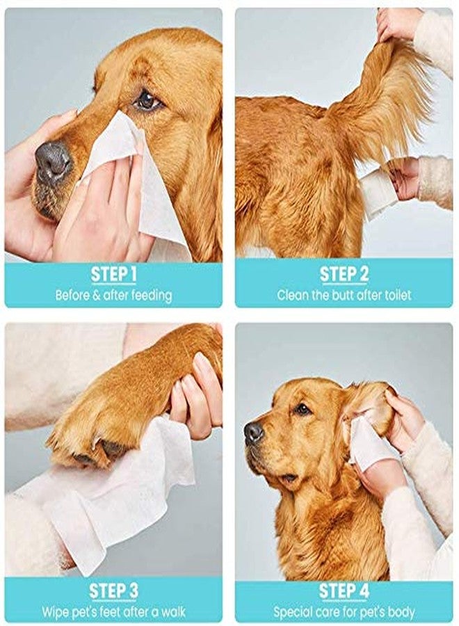 Kolan Pet Wipes 60 Count | Combo Pack of 6 | Fragrance-Free, Grooming Wet Wipes | Eco-Friendly and Biodegradable | for Dogs, Cats, Puppies, Rabbits and Small Pets - Image 3