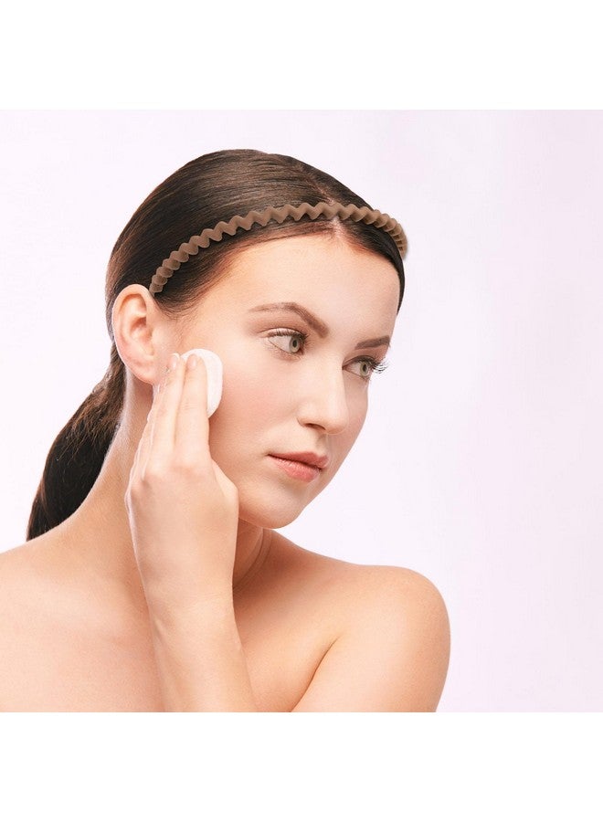 WLLHYF Hairband, 6 Pieces Shark Tooth Hair Comb Headbands for Girls Women Plastic Wave Shape Headbands Non-slip U Shaped Colorful Hair Bands Hair Styling Accessories - Image 4