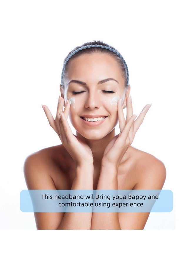 WLLHYF Hairband, 6 Pieces Shark Tooth Hair Comb Headbands for Girls Women Plastic Wave Shape Headbands Non-slip U Shaped Colorful Hair Bands Hair Styling Accessories - Image 5