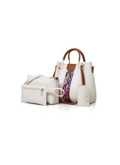 MOSH 4-Piece Lattice Texture Handbag Set 