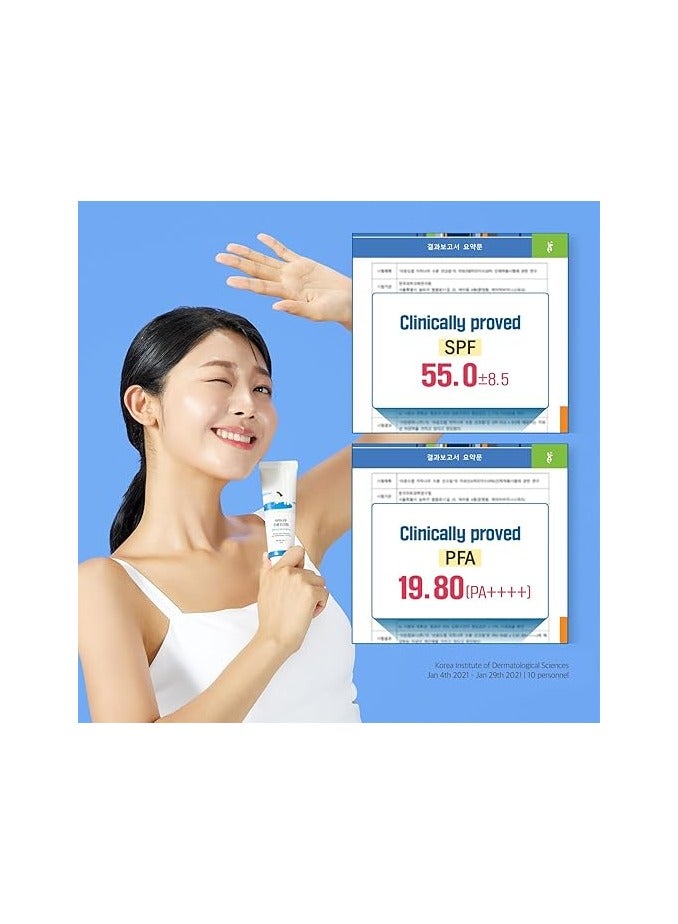 ROUND LAB Birch Juice Moisturizing Sunscreen (SPF50+ PA++++) | A moisturizing sunscreen, No White Cast, Strong UV Protection, Moist Essence Type, Ocean Friendly-Reef Safe (1.69fl.oz) - Image 3