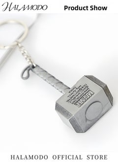 HALAMODO Key Chain Heavy Duty Keychain Hammer Keychain Alloy Keychain Key Ring Hammer Model Keychain Exquisite Gifts for Men & Women & Teens  - Image 5
