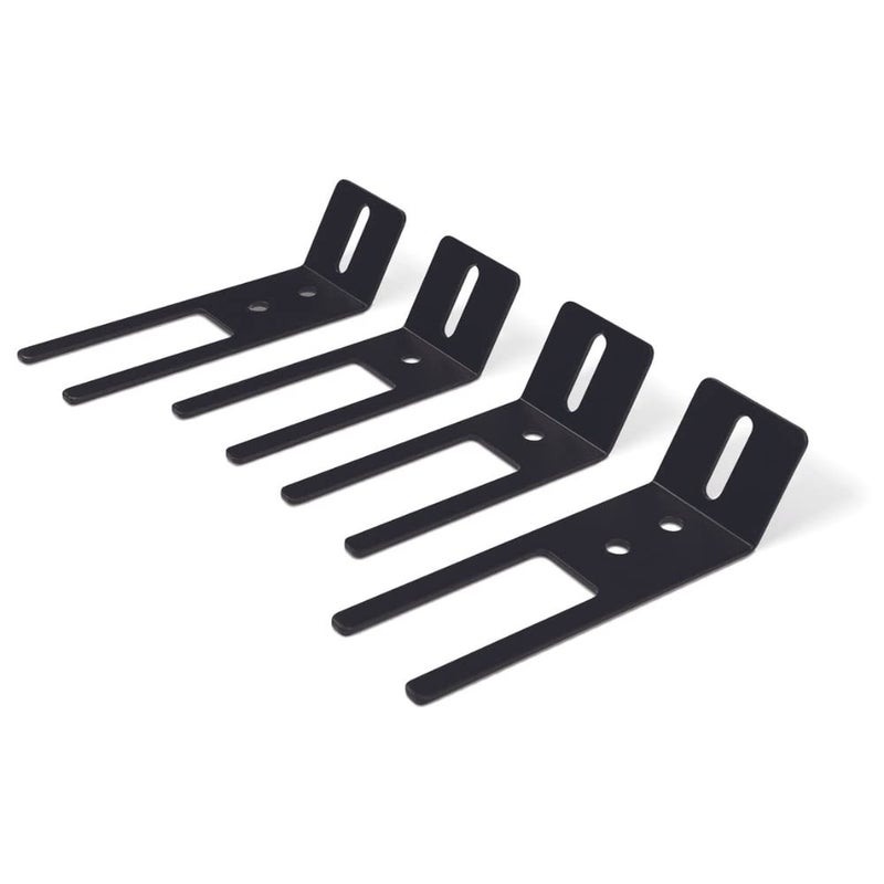 UBL Ultra Bright Lightz Interior Visor Bar Headliner Emergency Warning Light UBracket Mount 4 Piece Set