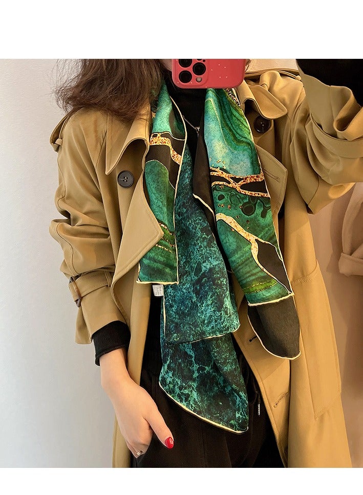 SYOSI Spring and summer fashion print shawls Women's beach scarves - Image 4