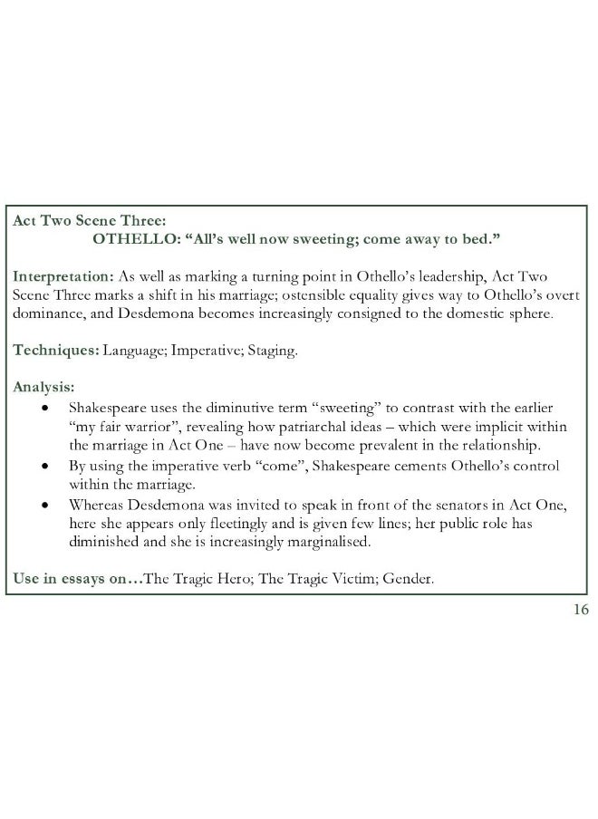 null - The Quotation Bank: Othello A-Level Revision and Study Guide for English Literature - Image 1