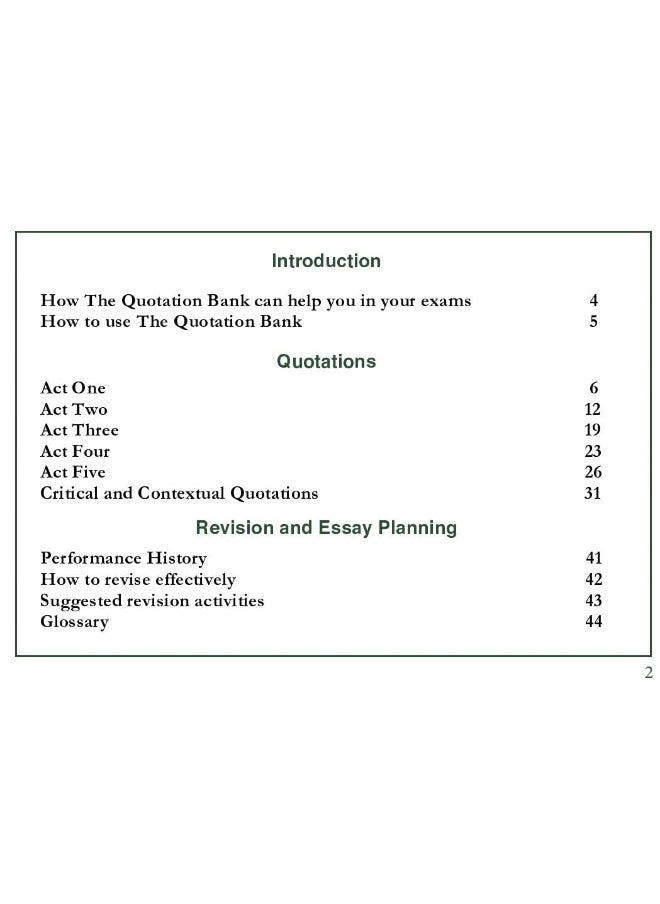 null - The Quotation Bank: Othello A-Level Revision and Study Guide for English Literature - Image 1