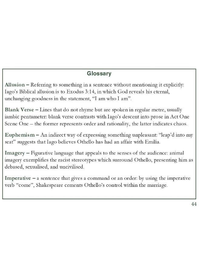 null - The Quotation Bank: Othello A-Level Revision and Study Guide for English Literature - Image 1