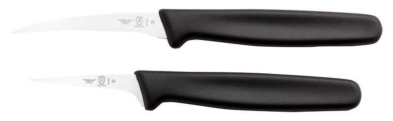 Mercer Culinary Thai Fruit Carving Knife Set, 2 Inch & 2.5 Inch, Black Handles - Image 1