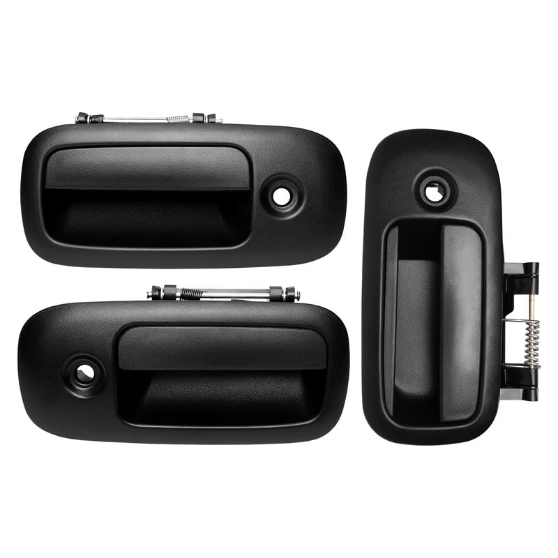 Exterior Door Handle Set Compatible with 19962009 Chevy Express GMC Savana 1500 2500 3500 4500 Van Front Left Right Rear Right Side 10359094 79320 10359093 79321 25866275 Outside Handle