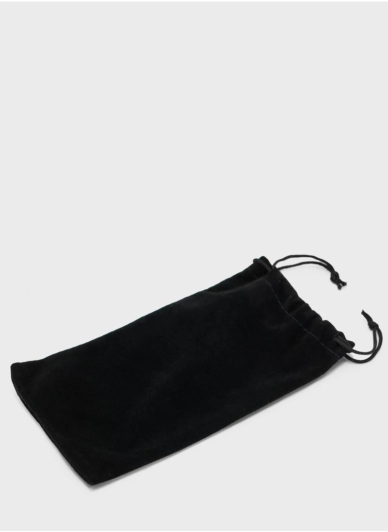 ELLA Faux Suede Sunglasses Pouch