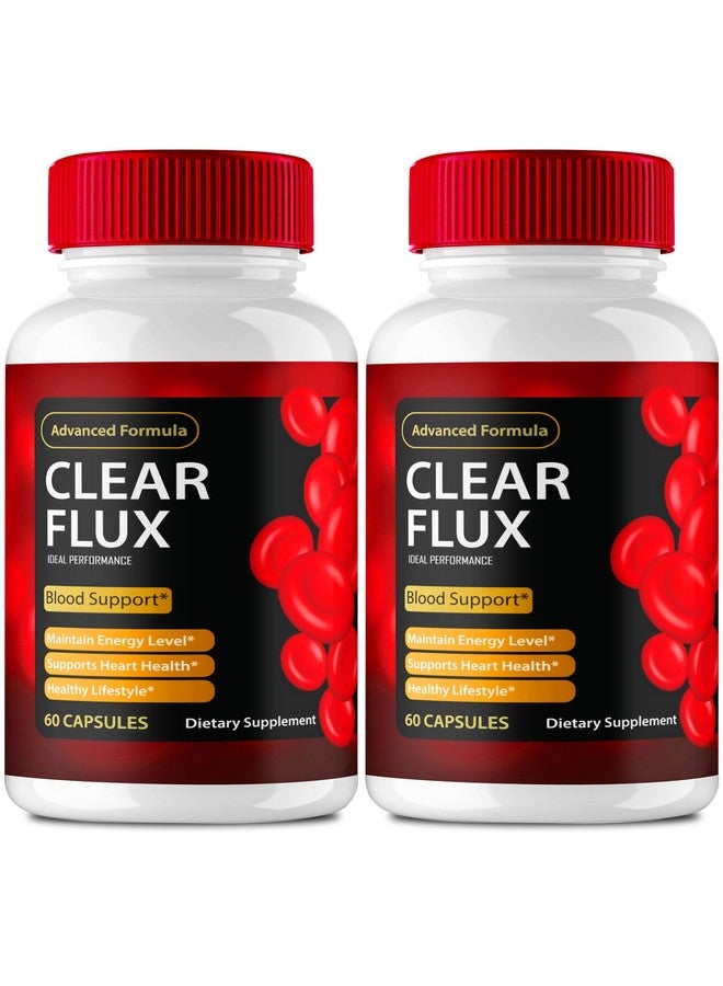IDEAL PERFORMANCE Clear Flux Supplement, Super Boost Clear Flux Supplement, Clear Flux Pills, Official Formula, Premium Support to Maintain Stable Levels & Healthy Circulation, Clear Flux Health Reviews (2 Pack) - Image 1