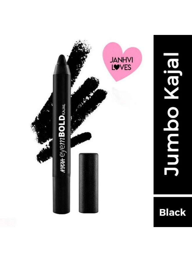 Nykaa Eyem Bold Kajal With Free Sharpener - Deep Black 001 - Image 5