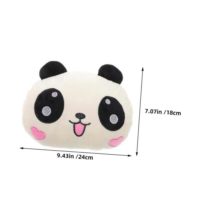 2Pcs Panda Car Neck Pillow Plush Headrest Cushion for Neck Support in Car Office Home - Image 3