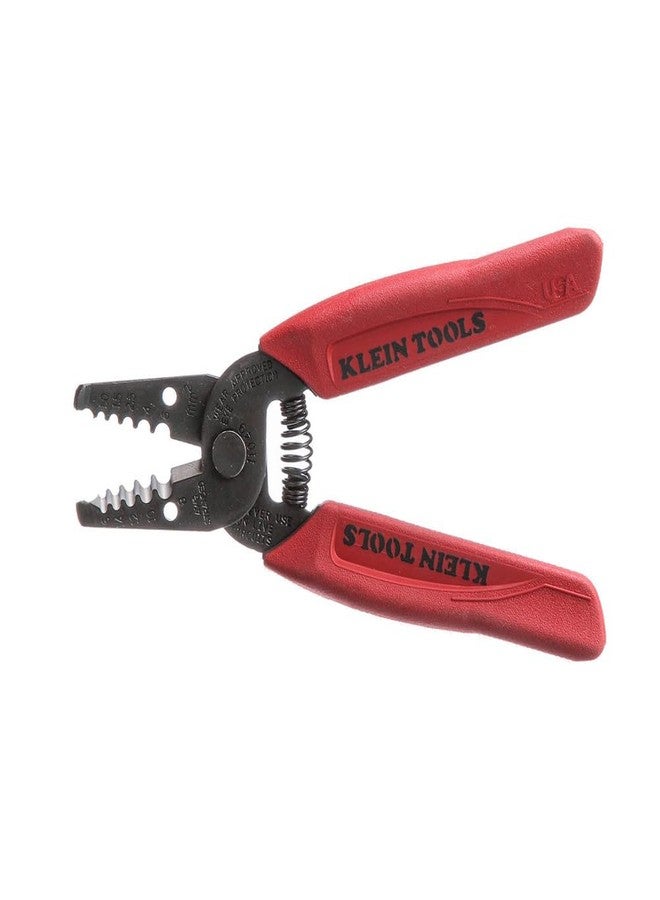 Klein Tools 11049 Wire Stripper/Cutter, Compact, Lightweight, Hardened Steel, Precision Ground, for Stranded Wires - Image 1