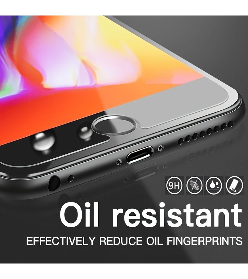 3pcs HD Screen Protector For Iphone SE 2022 High Transparency Anti Fingerprint - Image 5