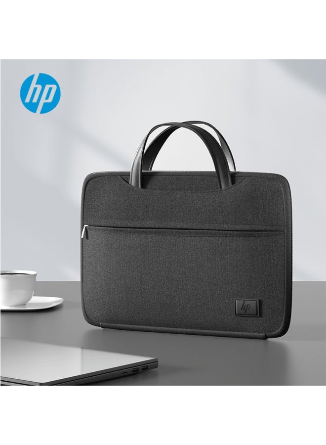 Hp Pack O Laptop Bag Handheld Notebook Inner Bag 13-inch Storage Bag Protective Cover Universal Huawei Lenovo Xiaoxin Hp Laptop Case Black - Image 1