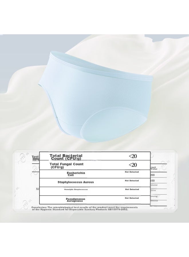 Badigao Disposable Underwear For Women, Maternity Pure Cotton Sterile Travel Shorts, Postpartum Large Size Daily Disposable Panties, 7 Pieces, Size L - Image 3