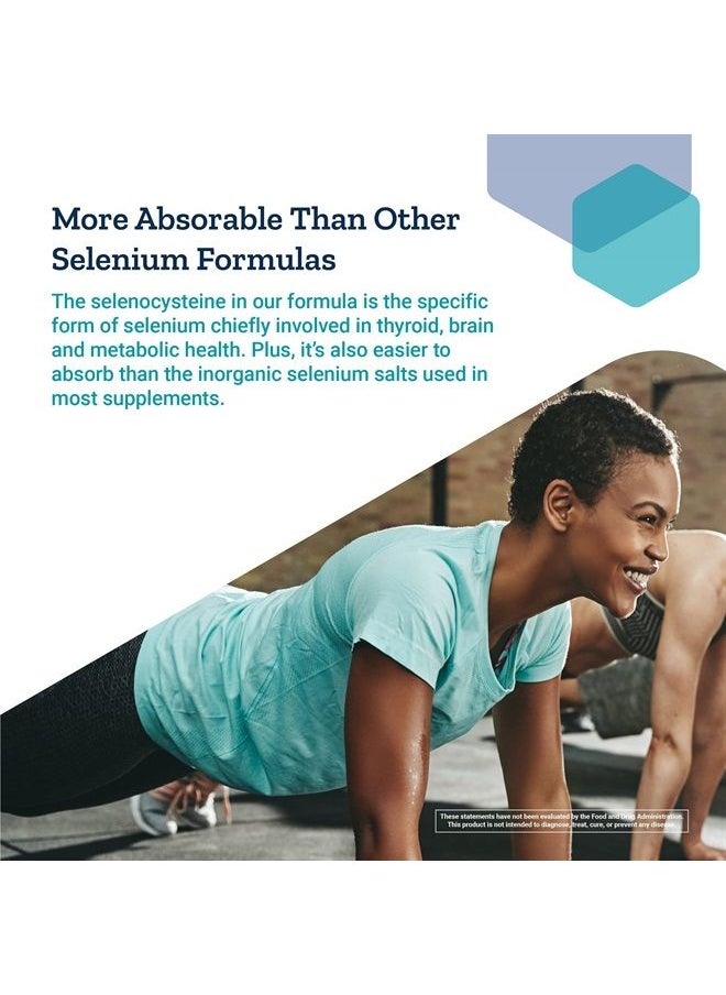 Life Extension - Se-Methyl L-Selenocysteine - 200mcg - Advanced Form of the Antioxidant Selenium – Selenium Supplement Pill for Immune Health - Non-GMO, Gluten-Free, Vegetarian – 90 Capsules - Image 1