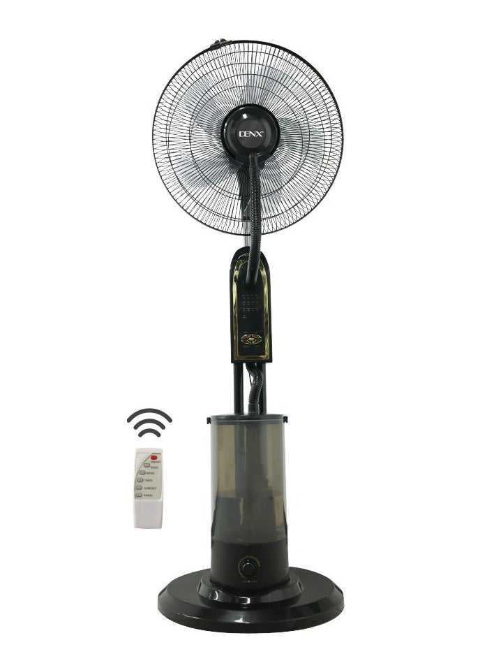 Denx - Anion mist spray fan 75W,with 4L Water Tank and Remote Control, Adjustable Height Low Noise Mist Fan, 3 Speed ​​Fan - Image 1