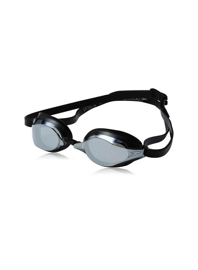 speedo نظارات سباحة للجنسين من سبيد سوكت 2.0، لون أسود؛ فضي عاكس - Image 2