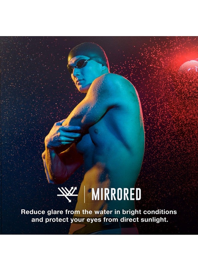 speedo نظارات سباحة للجنسين من سبيد سوكت 2.0، لون أسود؛ فضي عاكس - Image 4