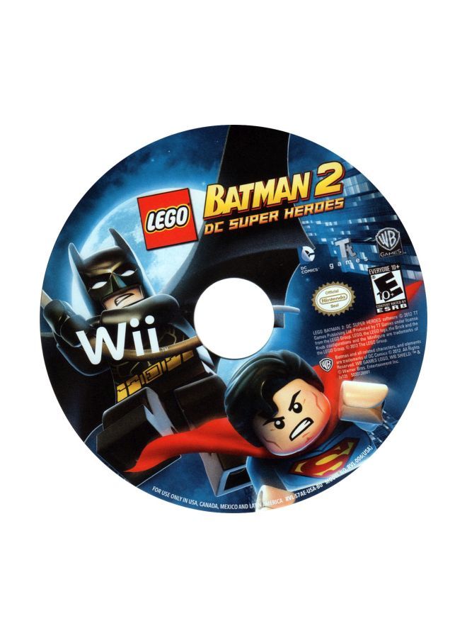 WB Games LEGO Batman 2 DC Super Heroes (Intl Version) - Adventure - nintendo_wii - Image 1