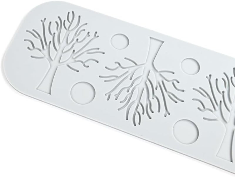 mostsom Silicone Fondant Mold Cake Molds - 3D Tree Lace Mat for Valentine's Day DIY Baking, Easy Use Candy Mould for Polymer Clay, Sugar Craft Cupcake Decorating (G_ Tree) - Image 5