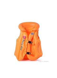 Generic Kids Inflatable Swim Vest Jacket - Life Saving Life Guard for Kids Survival Suit Child Life Vest Children Life Jacket Water Sport Kids Life Vest for 3 to 6 Year  - Image 1