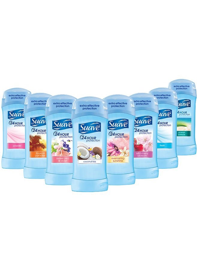 Suave 24 Hour Protection Tropical Paradise Invisible Solid Anti-Perspirant for Unisex - Image 5
