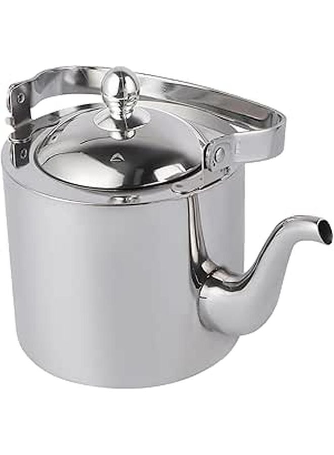 Large Capacity Stovetop Tea Kettle With Infuser And Strainer For Home - Image 1