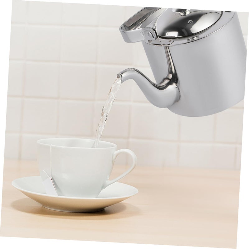 Large Capacity Stovetop Tea Kettle With Infuser And Strainer For Home - Image 5