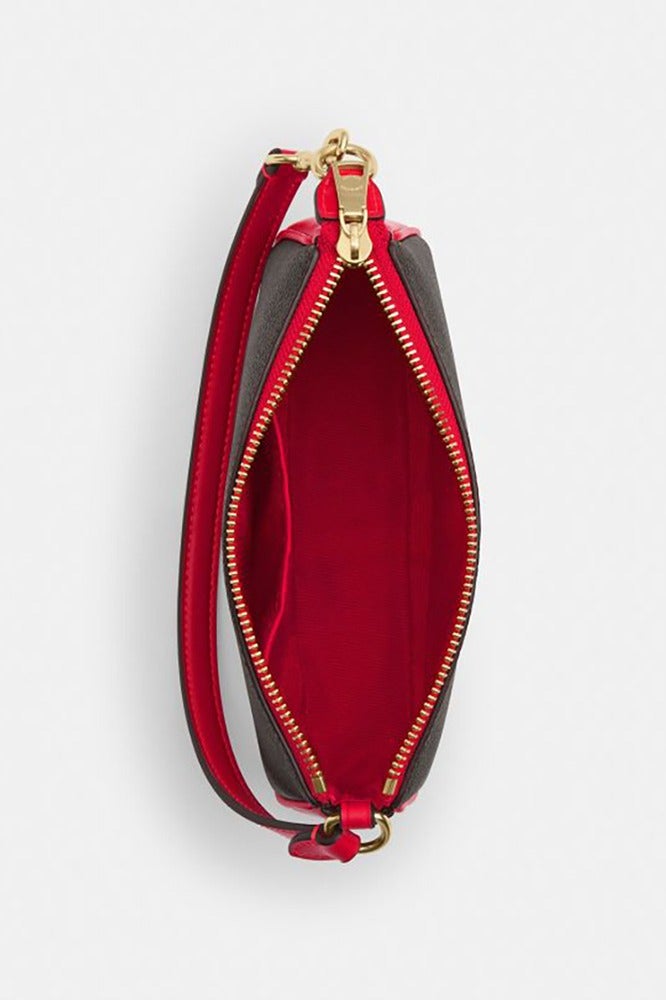 كوتش اوت ليت كوتش حقيبة كتف بشعار كلاسيكي بشعار Presviewia مزدوج اللون NOLITA 19 - Image 3