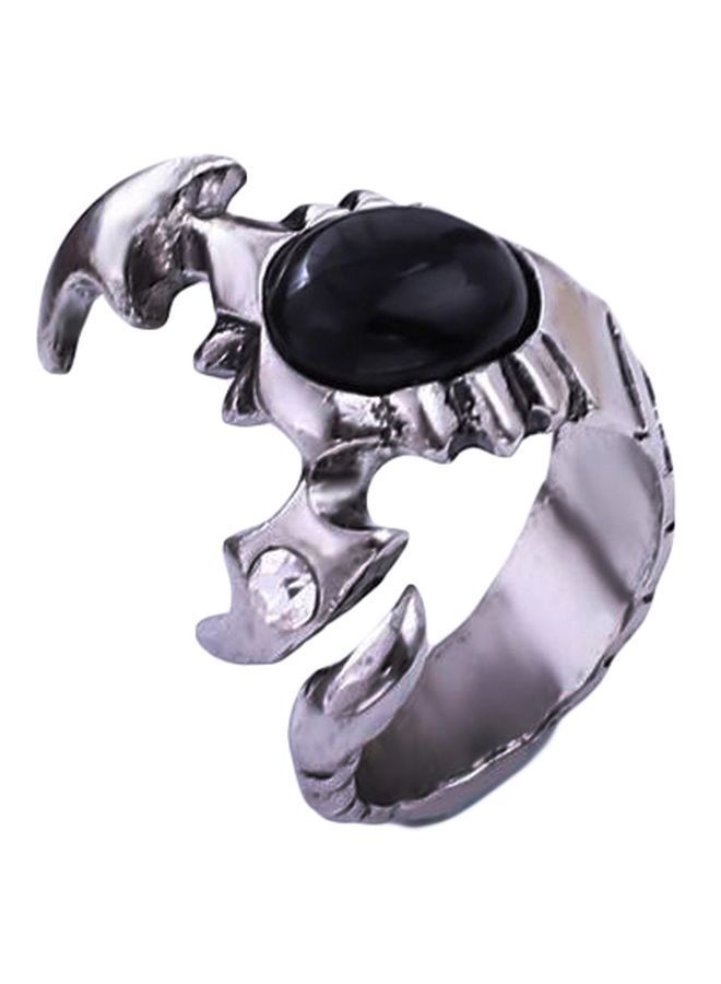 خاتم مصنوع من خليط معدني بتصميم عقرب