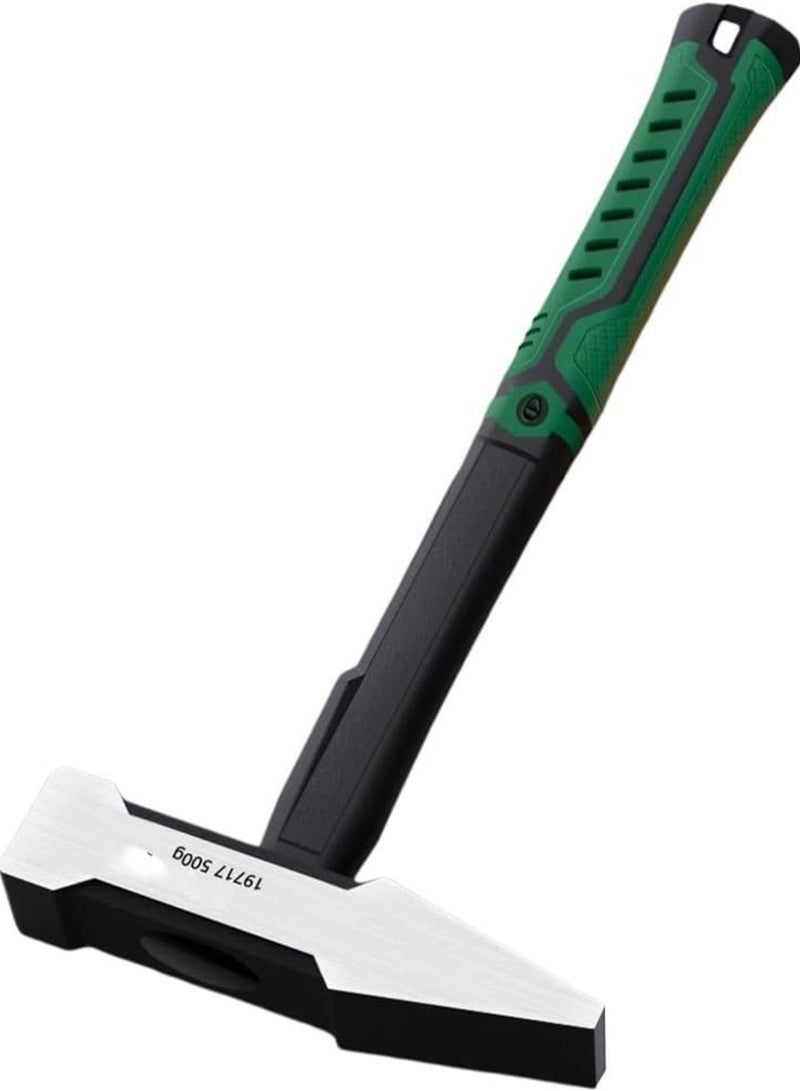 GGOOT 200g/300g/500g Flat Head Hammer Plastic Coated Duckbill Hammer,Hammer Head,Hardware Tools, Building Decoration,Fitter Hammer(500g)  - Image 1