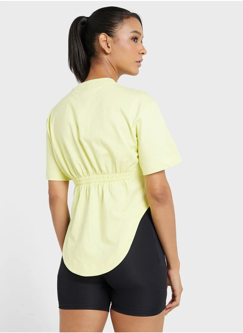 adidas By Stella McCartney Curved Hem T-Shirt