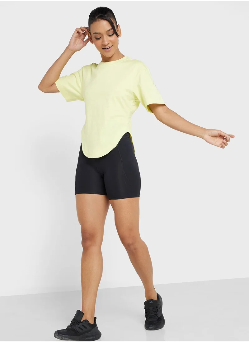adidas By Stella McCartney Curved Hem T-Shirt