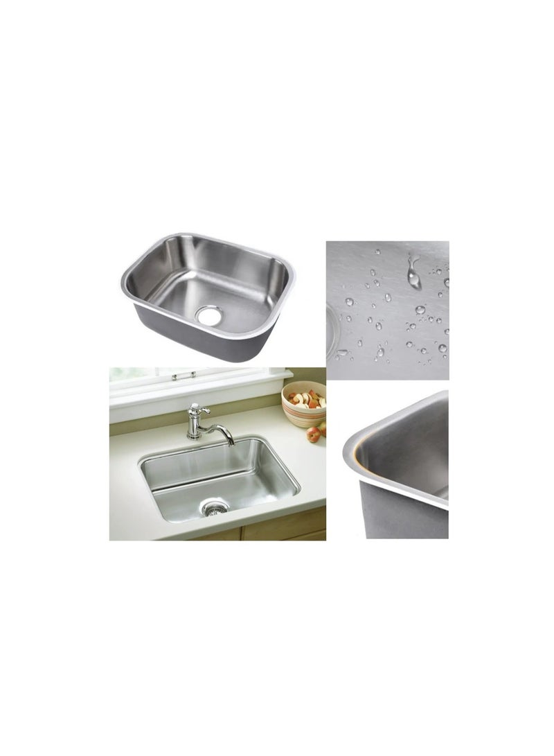 Shams Stainless Kitchen Sink  39 X 49 Inside, 43 X 53 Outside .05mm Thickness - Image 3