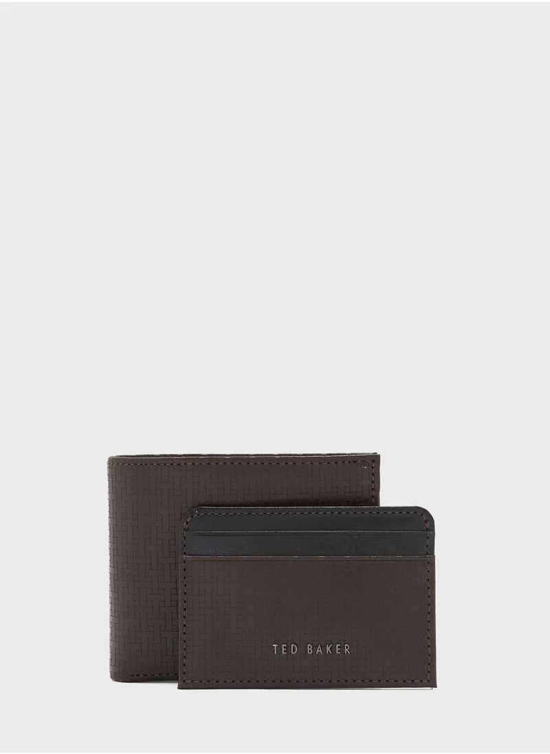 Ted Baker Printed Wallet & Cardholder Set