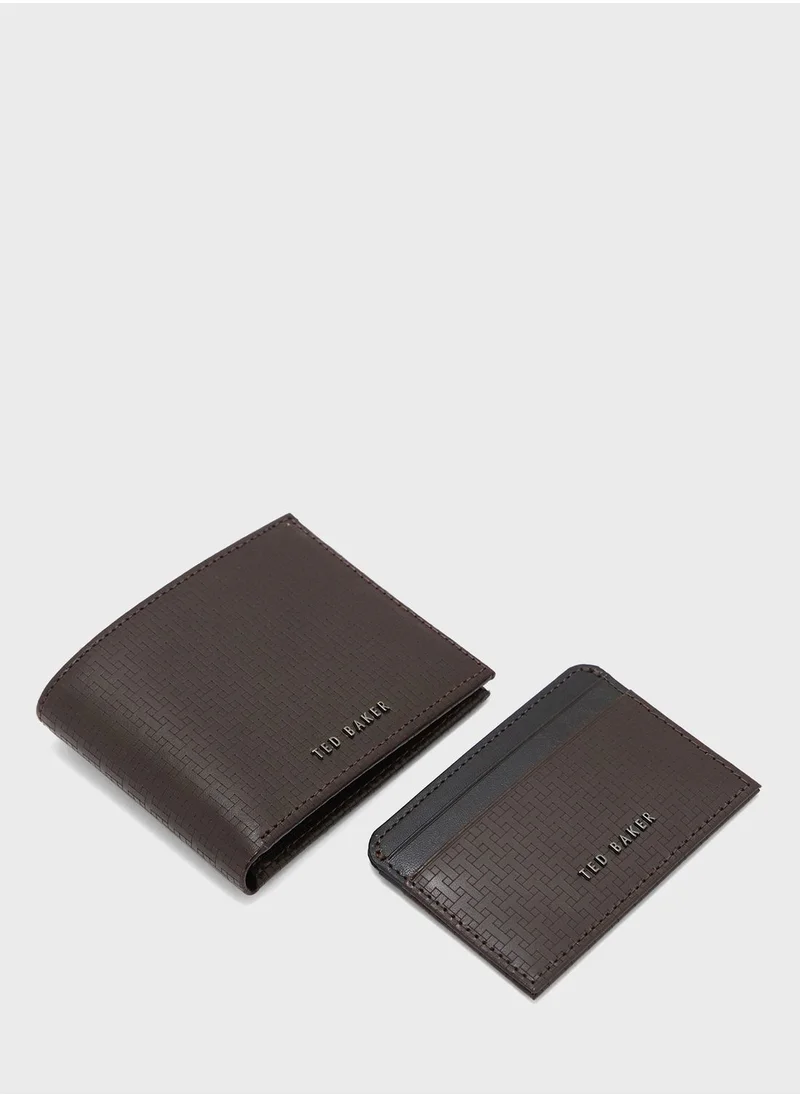 Ted Baker Printed Wallet & Cardholder Set
