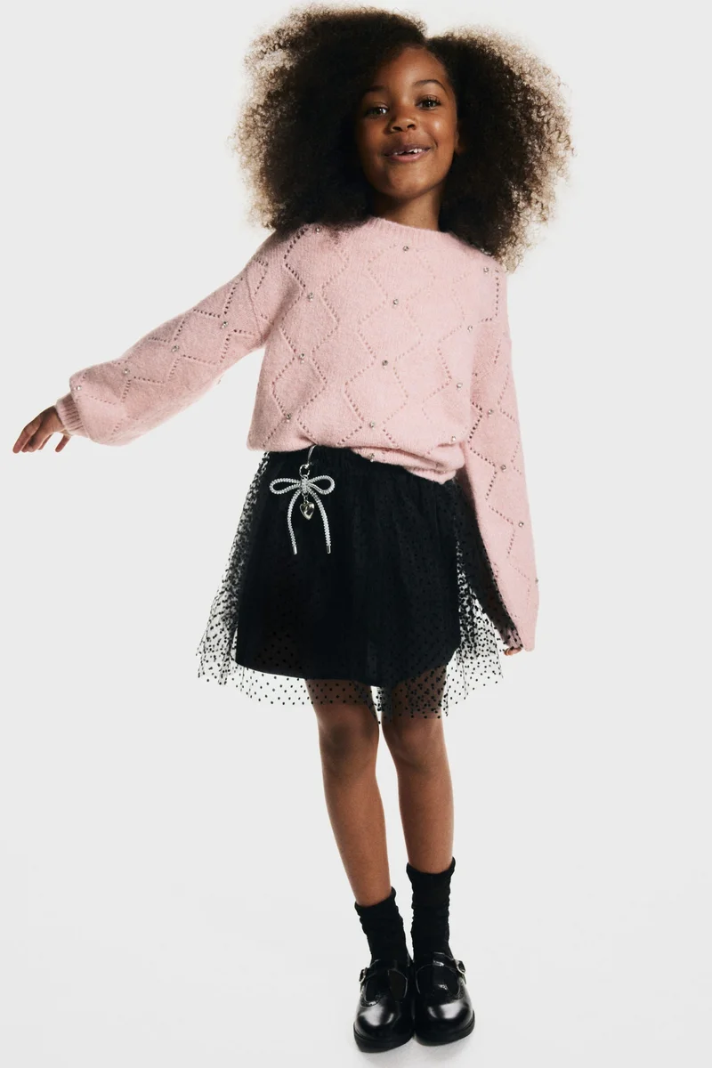 اتش اند ام كنزة مطرزة